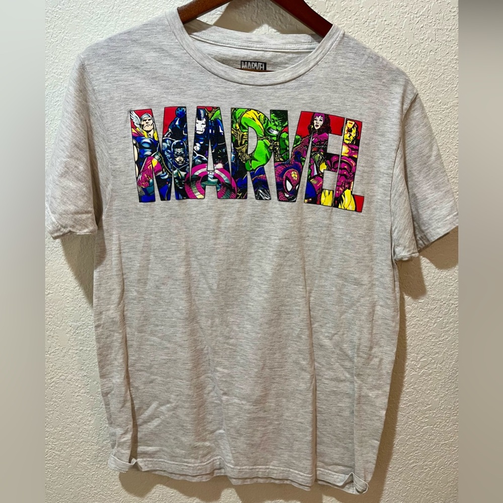 Marvel charterers ash grey T-shirt